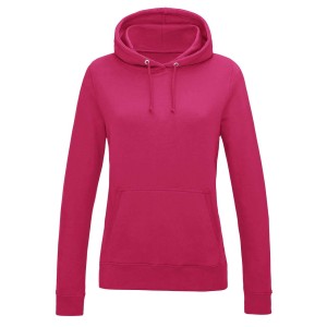 AWDIS n�i kapucnis pul�ver, Hot Pink