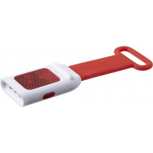 Biciklisl�mpa 4 LED-del, piros