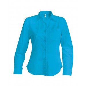 Kariban Jessica hossz�ujj� bl�z, Bright Turquoise