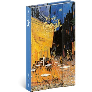 M�gnessel z�r�d� agenda Vincent van Gogh 2026, 13 x 21 cm