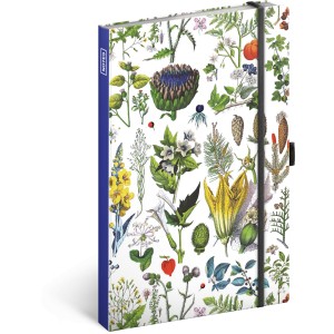Notebook Herbs by Kate�ina Winterov�, lined, 13 � 21 cm
