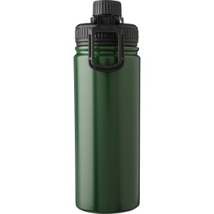 Rozsdamentes ac�l duplafal� palack, 500 ml, z�ld